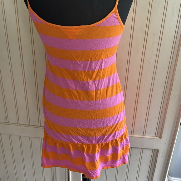Pink Y2K VS Striped Pink and Orange Nightie - Picture 5 of 10